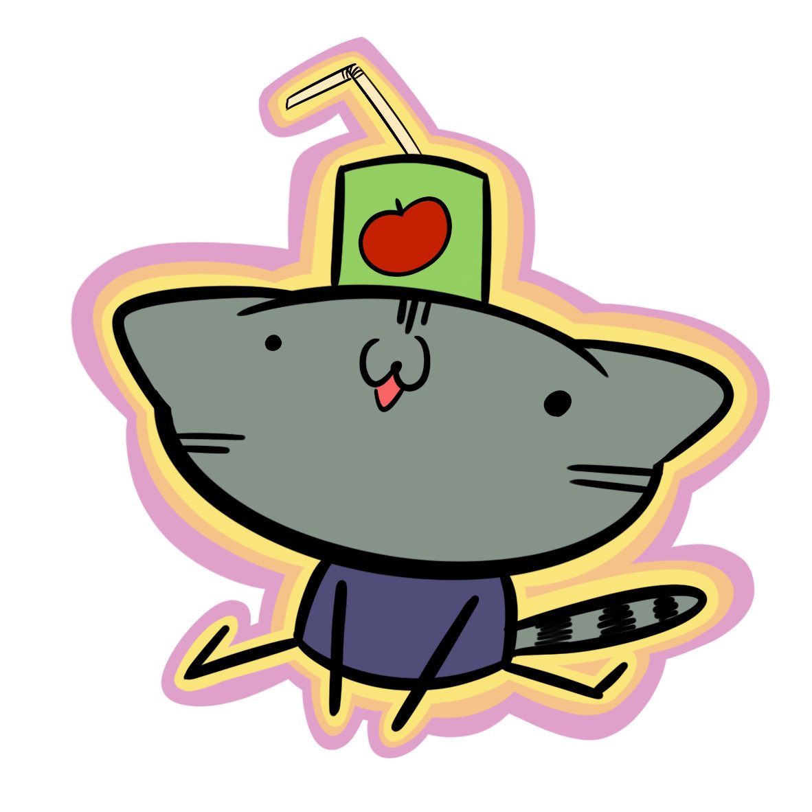 GniLLoPiLLo's tweet image. If I get to 1000 followers I’ll turn these into stickers for real guys trust me