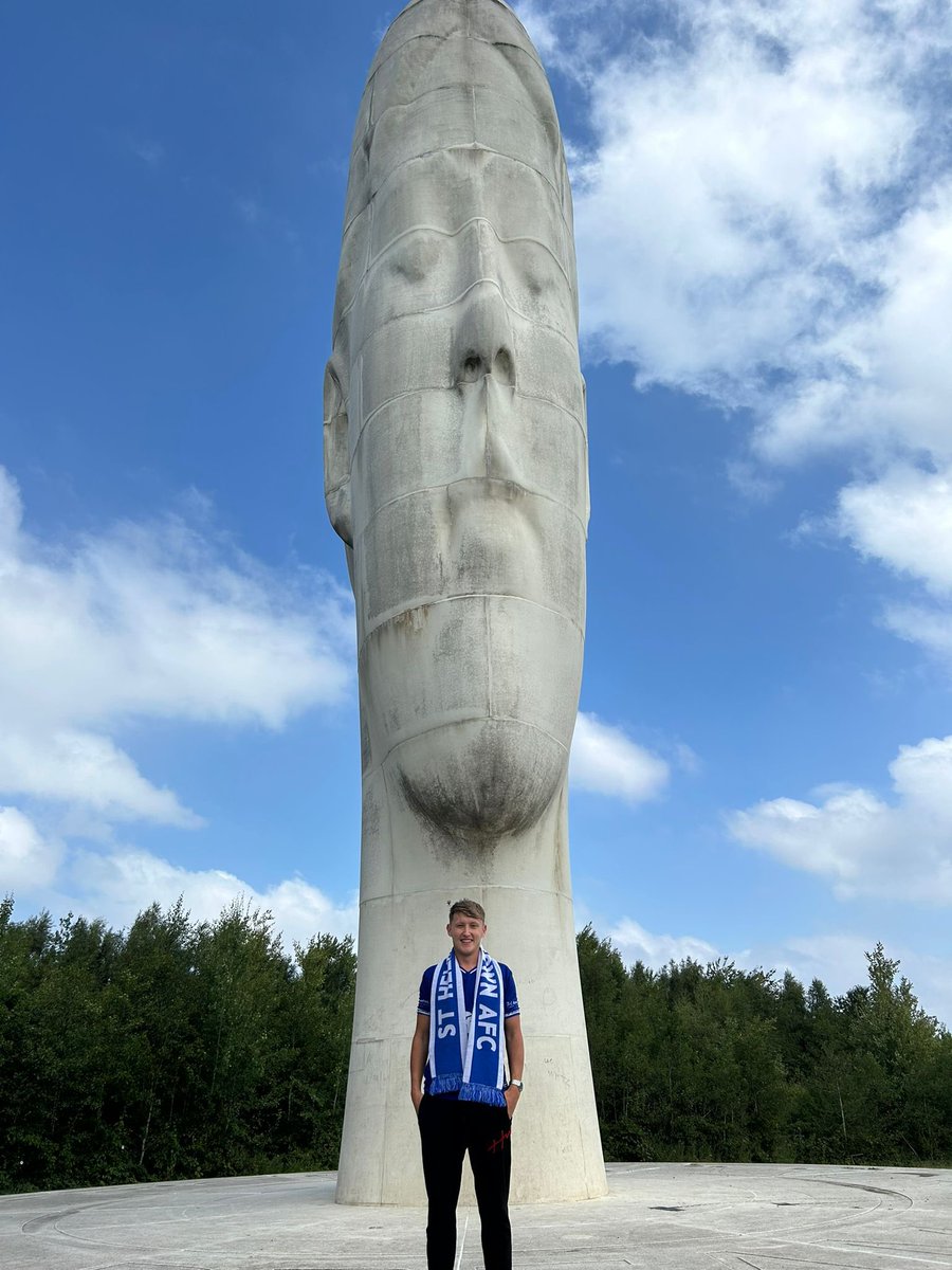✍️ New signing: Lewis Bateman

Geordie lad swaps the Angel of the North for the Dream and becomes a Local Hero! 💫

🗣️ “Looking for a good environment and lads with ambition – Town ticks the boxes.”

Welcome to #TownTeam, Lewis 🔵⚪️ #ExTerraLucem
Sponsored by KazBar BlueStar ⭐️