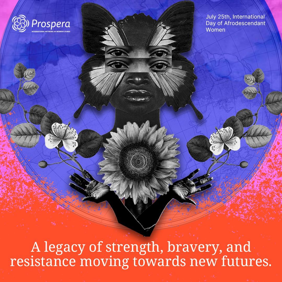 Prospera_INWF's tweet image. ✊Rooted in centuries of resistance, care, and community-building, the legacy of #Afrodescendant women is a living, breathing force transforming the present.
Today, we honour their heritage, power, and leadership and reaffirm our commitment to supporting their movements globally