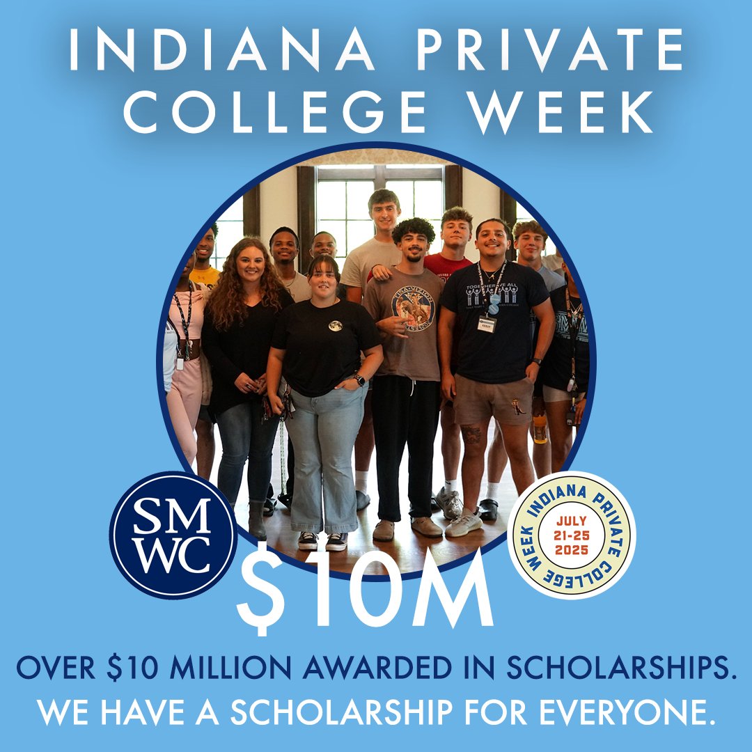 Looking for more financial aid? SMWC awards over $10 million in scholarships to students every year! We love helping our students get a high-quality education at a lower cost. Schedule a visit to learn more about the scholarship opportunities at The Woods!
smwc.edu/admission/visi…