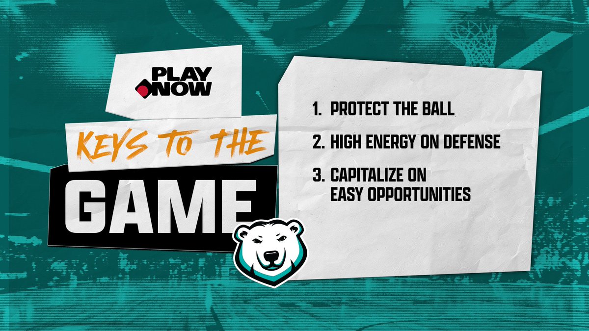 wpgseabears's tweet image. Tonight's blue (paw) print to victory 🐾
Presented by @PlayNowManitoba
