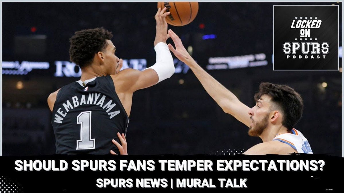 🎙️Should San Antonio Spurs fans temper expectations? w/ guest <a href="/DominguezCinco/">Raul Dominguez Jr.</a> 

YT buff.ly/2V0WmK4
<a href="/KENS5/">KENS 5</a> buff.ly/Hzy4RbI
Apple buff.ly/wO8qQBS
Spotify buff.ly/qehyehs #PorVida #NBA #GoSpursGo #SanAntonio