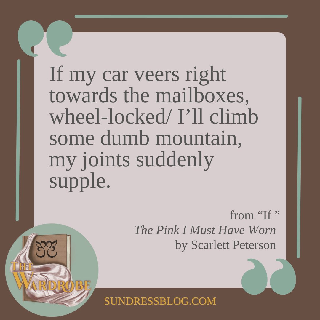SundressPub's tweet image. This week, Guest Editor Joey Gould has selected The Pink I Must Have Work by Scarlett Peterson for The Wardrobe's #BestDressed.
sundressblog.com/2025/07/25/the…