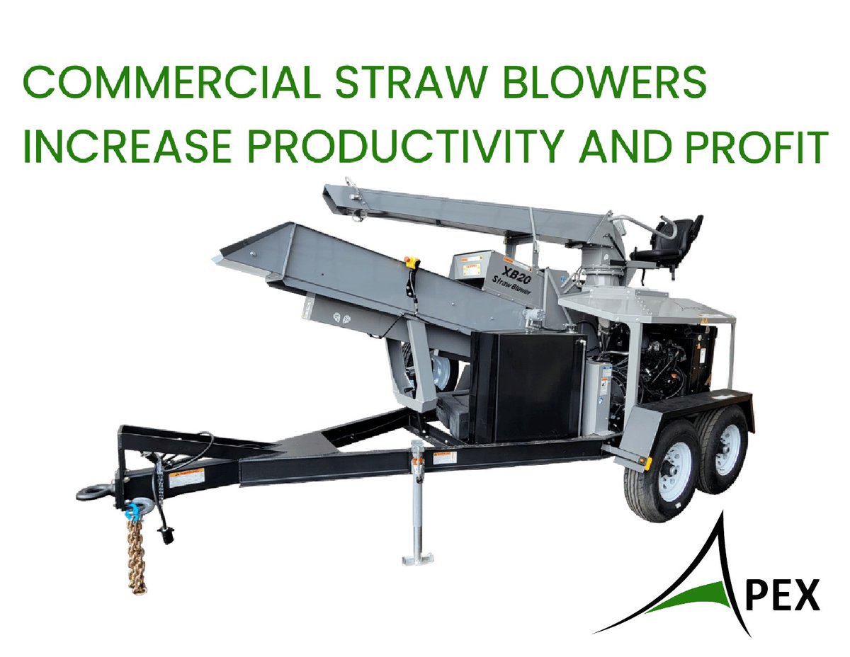 ApexApplicators's tweet image. Tackle tough erosion control, mulching, and soil stabilization projects easier than ever with our powerful and versatile line of commercial straw blowers: 

ow.ly/NLOf50WrsG5

#APEX #APEXApplicator #CommercialStawBlowing