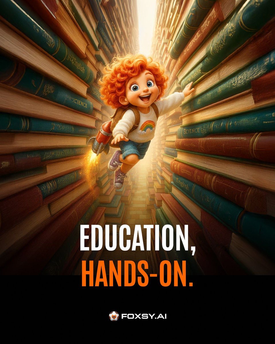 foxsy_ai's tweet image. Why memorize when you can simulate?
With Foxsy’s AI and robotics tools, learners don’t just study theory — they interact with it.
Build. Break. Learn. Repeat.
Education, hands-on.
@PulsarMvX send 500 FOXSY to 100 reactions
#LearningByDoing #AIEducation