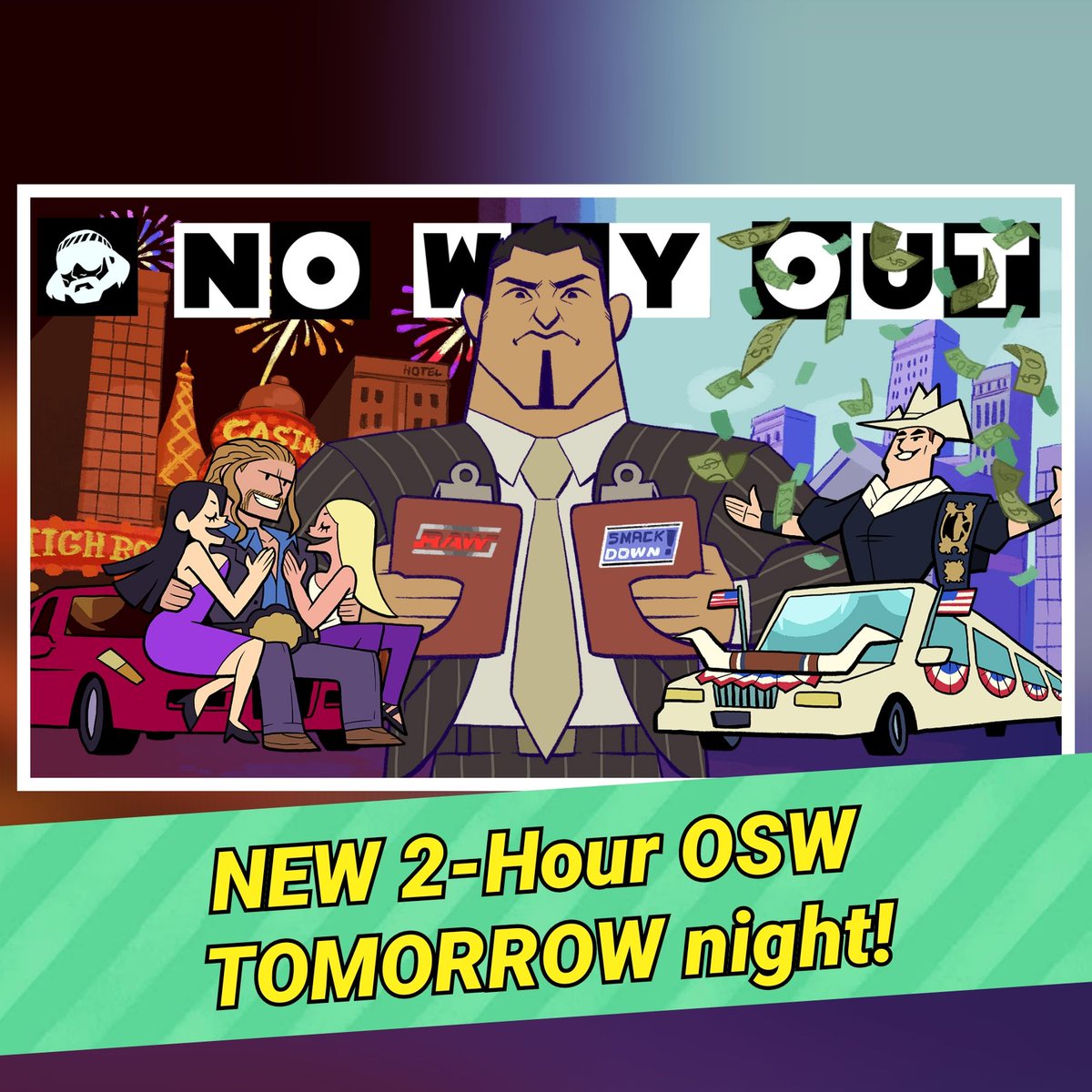 OSWreview's tweet image. Save 2 hours for your boys this time tomorrow night! 🙂🍻