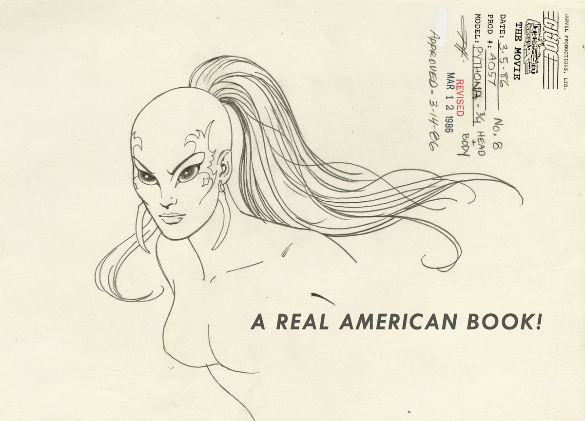 markriedel1977's tweet image. Pythona - "When you were created, my face was itched into your soul." #GIJoe #Pythona #GIJoeTheMovie