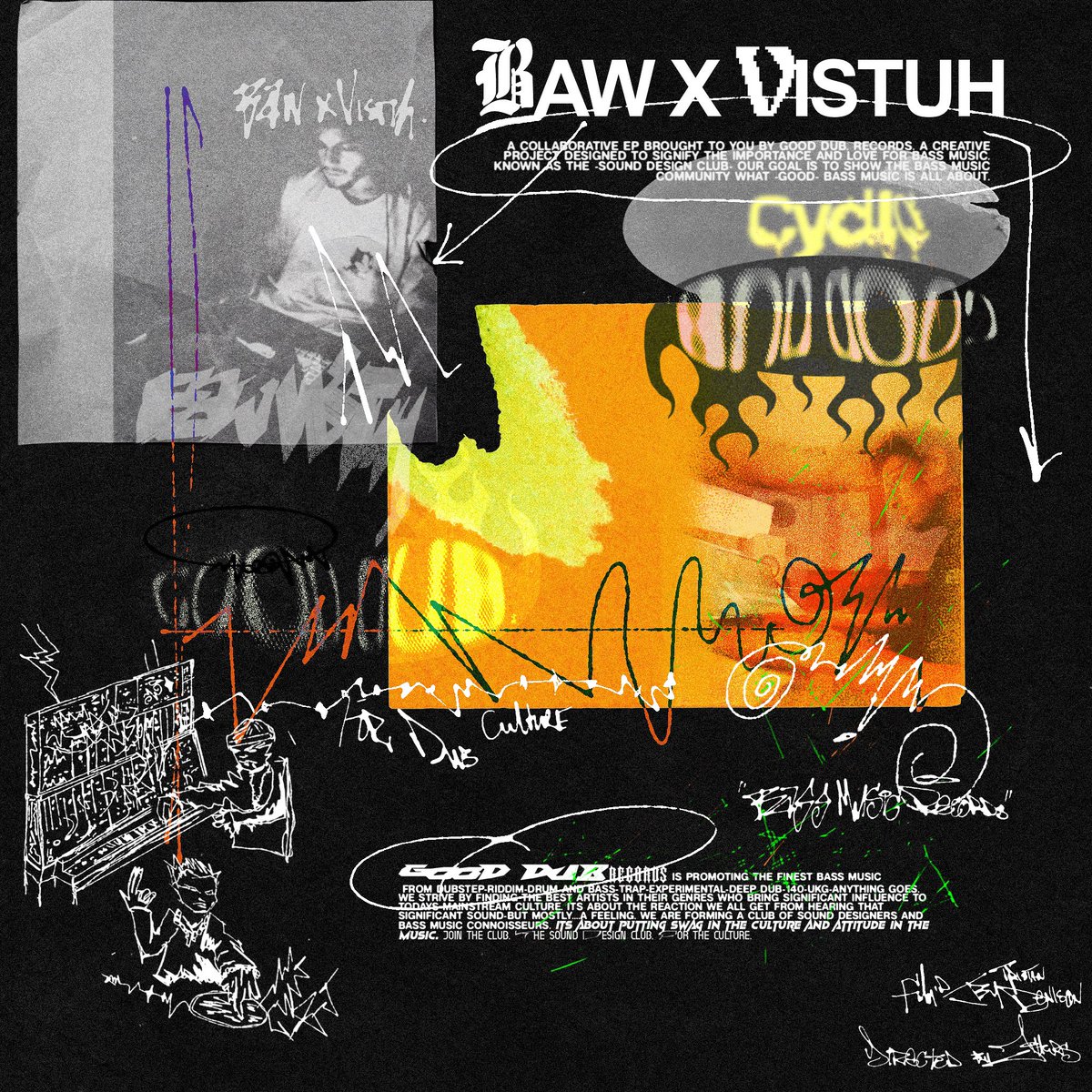 gooddub_bmc's tweet image. The prodigies reveal, on July 30th
BAW x VISTUH
A collaboration EP, breaking boundaries and epitomizing a creative approach in bass music.
7/30
