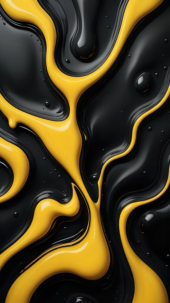 Yellow and Black