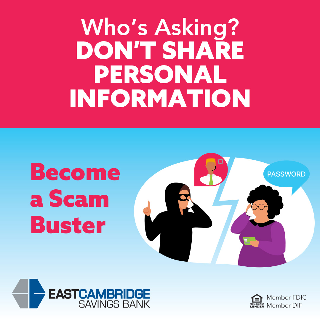 Never share personal or financial details over the phone or through email unless you are absolutely sure of the other party's identity. To learn more about common scam tactics and how to protect yourself, visit hubs.li/Q03y-ssv0. #Scams #ScamAwareness