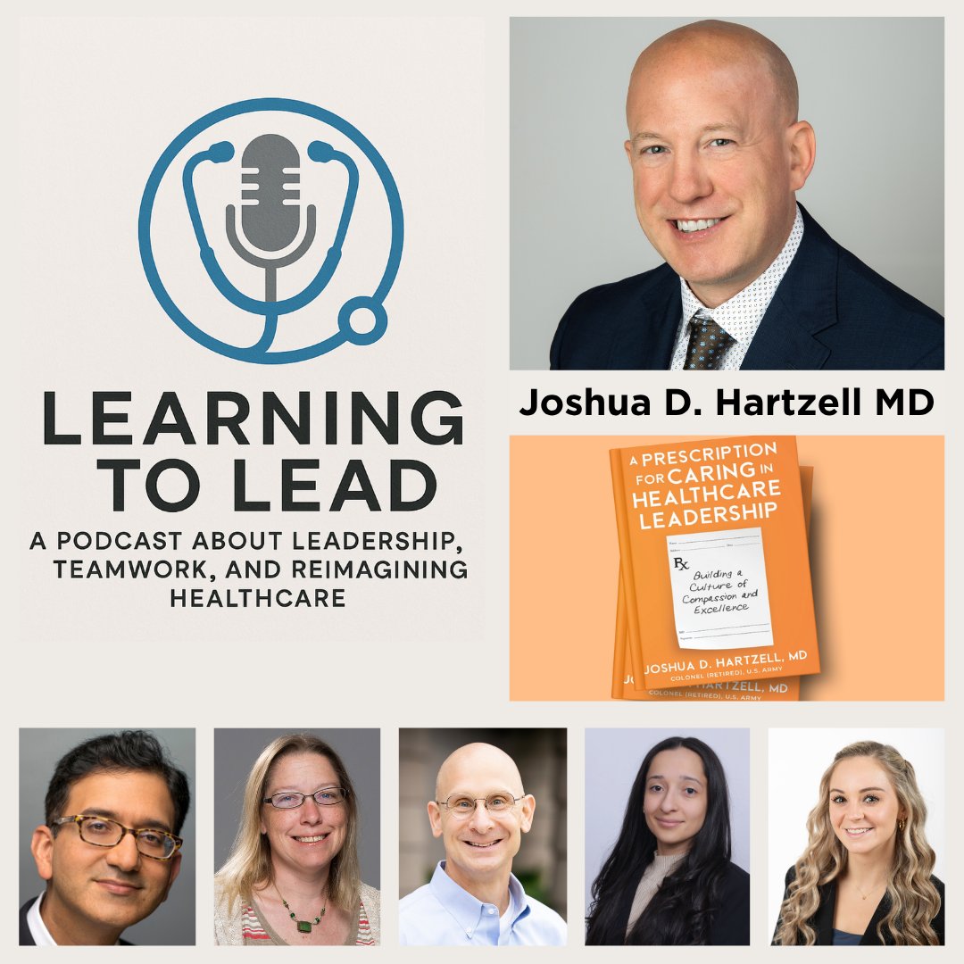 LearningToLead Podcast (@learningtoleadp) on Twitter photo New mini-episode of Learning to Lead releases Tuesday!
Joshua Hartzell, MD <a href="/joshuadhartzell/">Josh Hartzell, MD, MS-HPEd</a> shares his top leadership hack!!
🔗 Listen, follow, and share: loom.ly/Go3y0AM
#MedEd #Healthcare #Leadership #IDTwitter New mini-episode of Learning to Lead releases Tuesday!
Joshua Hartzell, MD <a href="/joshuadhartzell/">Josh Hartzell, MD, MS-HPEd</a> shares his top leadership hack!!
🔗 Listen, follow, and share: loom.ly/Go3y0AM
#MedEd #Healthcare #Leadership #IDTwitter