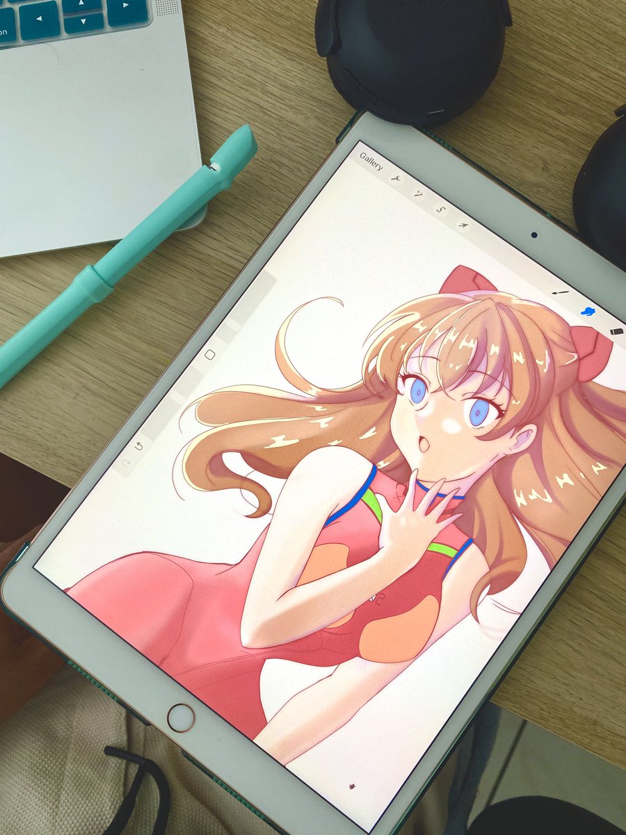 Niji_ando's tweet image. Azuka Langley on Procreate !
..
#evangelion #azukalangley #artmoots #ilustracion