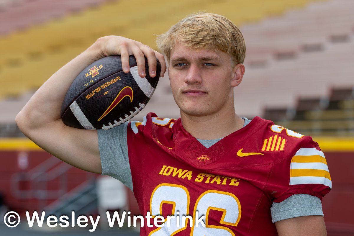Scenes from Iowa State Football Media Day at Jack Trice Stadium on 7/25/2025.