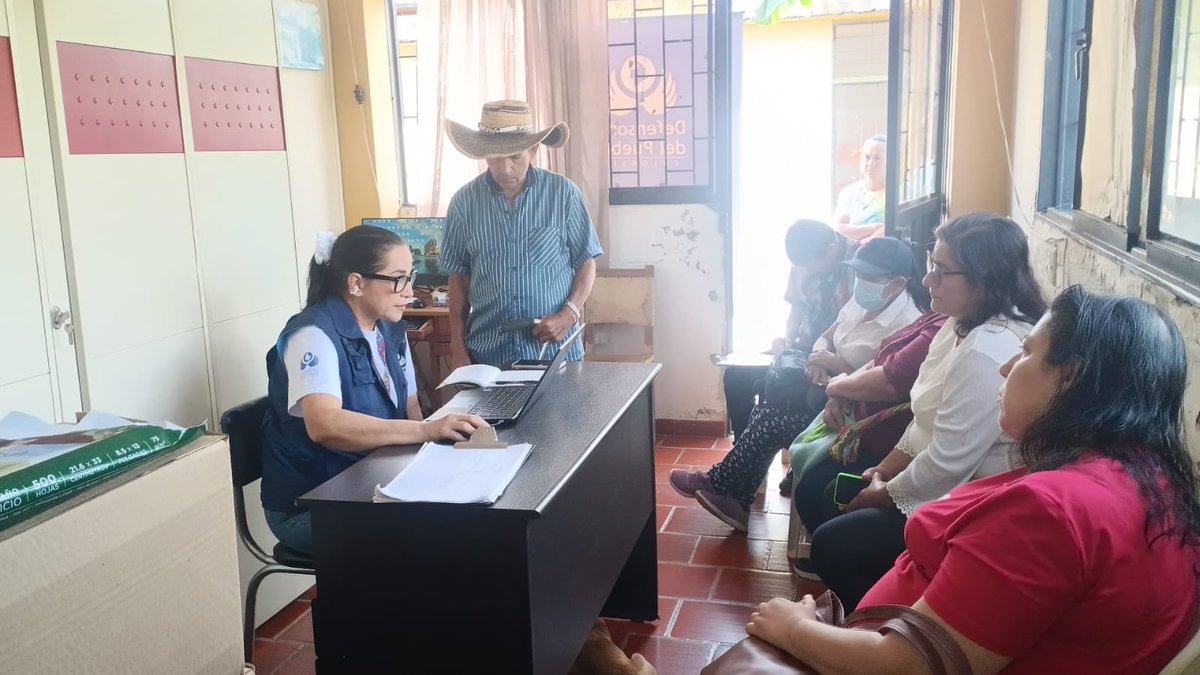 DefensoriaCol's tweet image. Llegamos a Hato, Santander, para brindar garantías y atención a las victimas del conflicto
Con nuestros servidores y servidoras en este municipio de la provincia comunera adelantamos capacitación a veedoras y veedores ciudadanos, Mesa de Víctimas y atención personal a las…