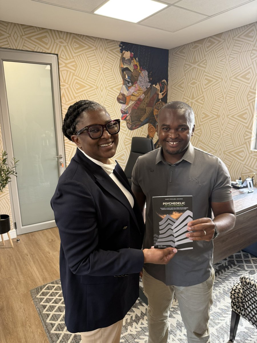 Psychedelic: Lost Highs in the Namib Dust 😵‍💫
A book by my late brother Martin Twewaadha Amugongo, whose words continue to stir thought, and spark dialogue about addiction, mental health &amp; healing.  This book is timely given mental distress of 21st century. Book avail in Windhoek