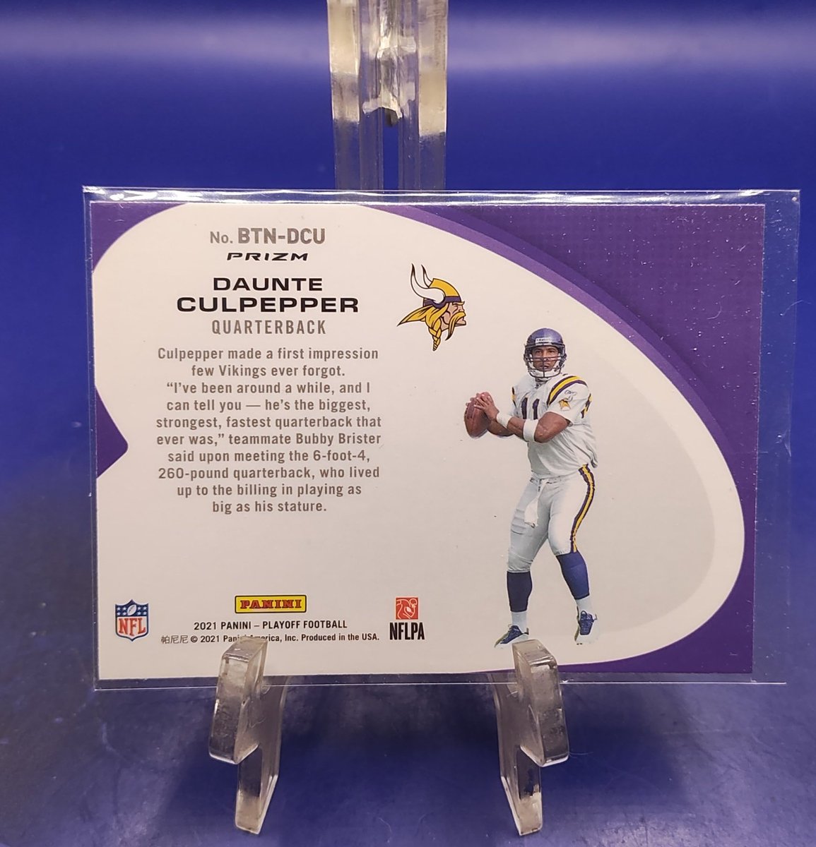 Hoerner1st2018's tweet image. Daunte Culpepper
All Auctions end at 8:00pm CST
Final Round for the week
Monday-Wednesday next
Bidding starts at just a $.25
After that IDC
Bid to win
Orders over $50 ship FREE
Totals on 7/30/2025 or cash out at anytime
Happy collecting everyone