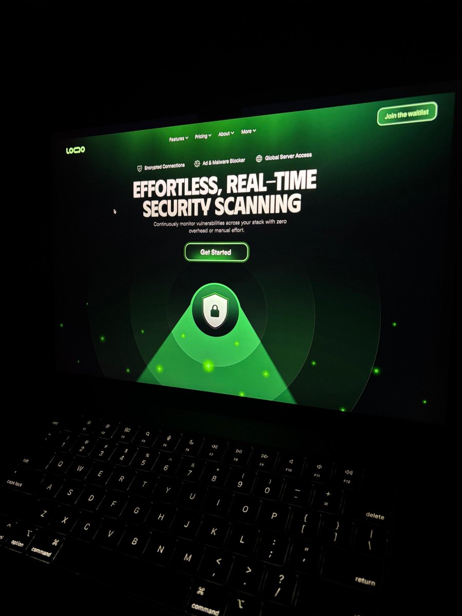 ShruPosts's tweet image. Did I cook with this dark theme security app design? 🛡️