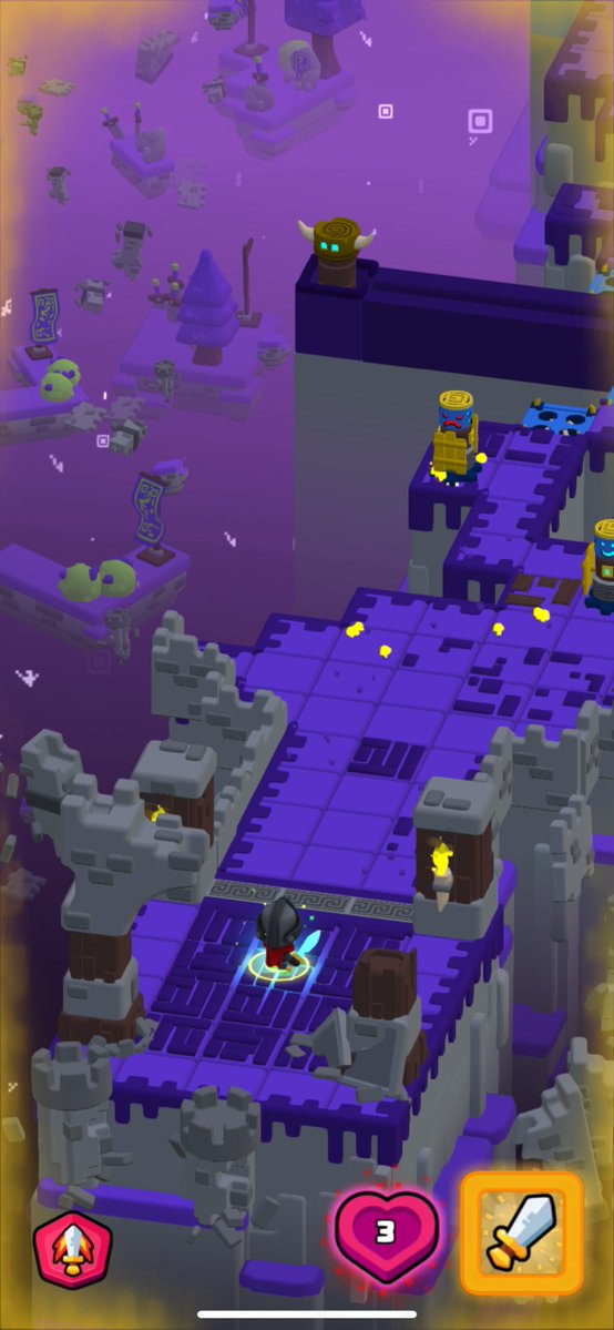 unbothered9000's tweet image. Spending my evening playing the first mobile game on @Somnia_Network
I’m serious QRusader is a really fun game and it’s so smooth
It has a modern plushy vibe to it
Very casual gameplay and you try to move across a field of obstacles by jumping
Get ready for my video on it!