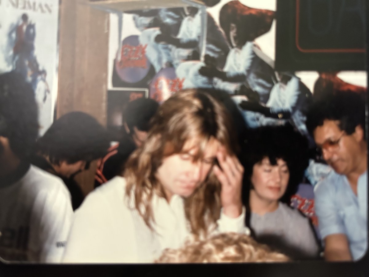 Jim Florentine (@mrjimflorentine) on Twitter photo This is the 2nd time I met <a href="/OzzyOsbourne/">Ozzy Osbourne</a>. Record store appearance in Sept. 1981 in FL. The 2nd picture with <a href="/MrsSOsbourne/">Sharon Osbourne</a> by his side he just looked up at me and then this was his expression right after. He was probably thinking there's that fucking kid that offered me his This is the 2nd time I met <a href="/OzzyOsbourne/">Ozzy Osbourne</a>. Record store appearance in Sept. 1981 in FL. The 2nd picture with <a href="/MrsSOsbourne/">Sharon Osbourne</a> by his side he just looked up at me and then this was his expression right after. He was probably thinking there's that fucking kid that offered me his