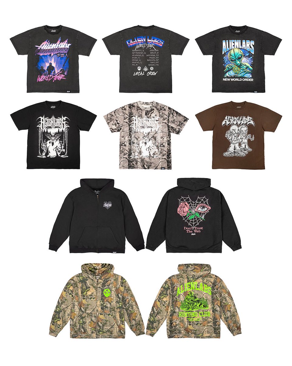 Ted (@alienlabsted) on Twitter photo New drop is live on the apparel site! Special one for the pheno hunters out there. โHunters Clubโ as always, two lucky reposters will get a $200 gift card. New drop is live on the apparel site! Special one for the pheno hunters out there. โHunters Clubโ as always, two lucky reposters will get a $200 gift card.