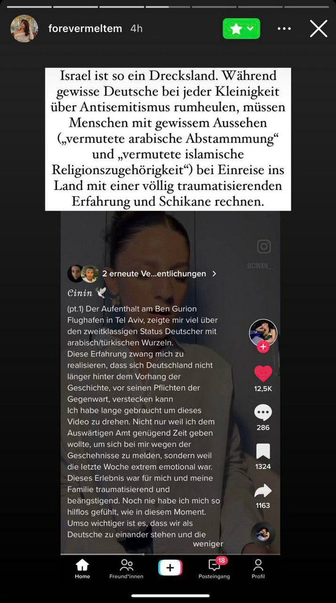 Liebe <a href="/welt/">WELT</a>, (cc: <a href="/CDU/">CDU Deutschlands</a>) 
ihr gebt hier einer Frau eine Bühne, die Israel im April 2023 als „Drecksland“ beschimpfte und meinte, „berechtigter Israelhass“ werde fälschlich als Antisemitismus diffamiert.

„Natürlich bin ich gegen das Existenzrecht Israels“, schrieb sie weiterhin am