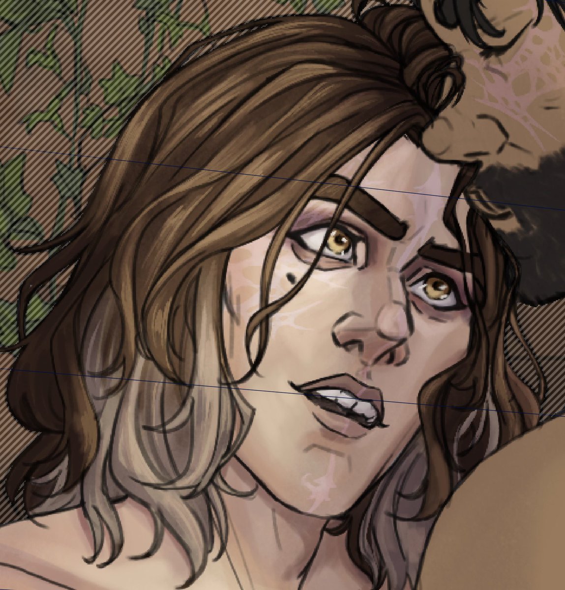 goosethemane's tweet image. have you ever seen a man so gorgeous and beautiful you start crying and sobbing #wip #viktorarcane