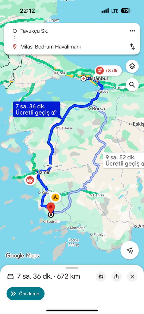 Selam herkese,İstanbul-Bodrum arası full Osmangazi+İzmir otobanı değer mi yoksa parasız yoldan mı gitmemi önerirsiniz?