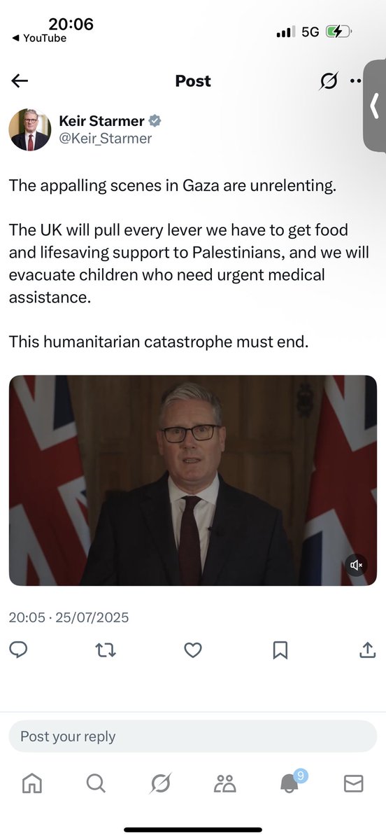 Zinanx_xx's tweet image. Hey Keir Starmer you seditious melt @Keir_Starmer why did you delete this post about you kissing up once again to Gaza and Palestine when your country is literally burning to the ground due to protests and riots and division ALL CAUSED BY YOU???