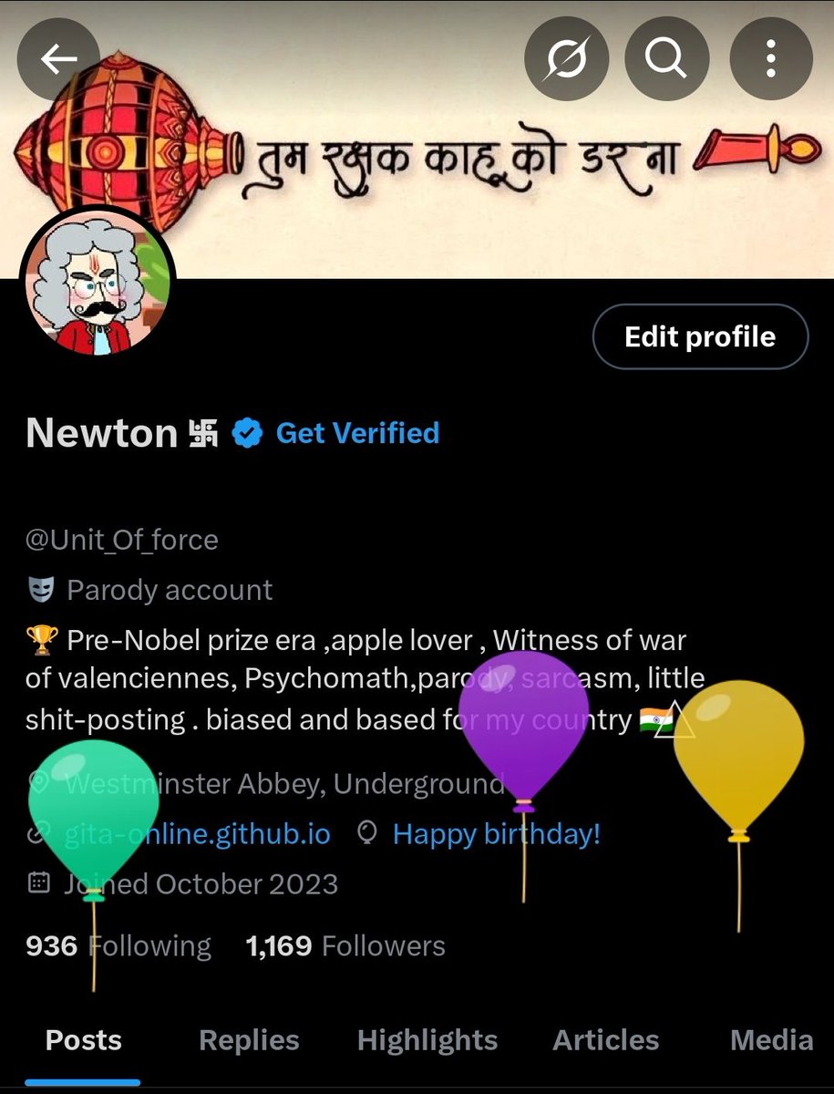 Unit_Of_force's tweet image. Balloons 🎈 on my profile!
