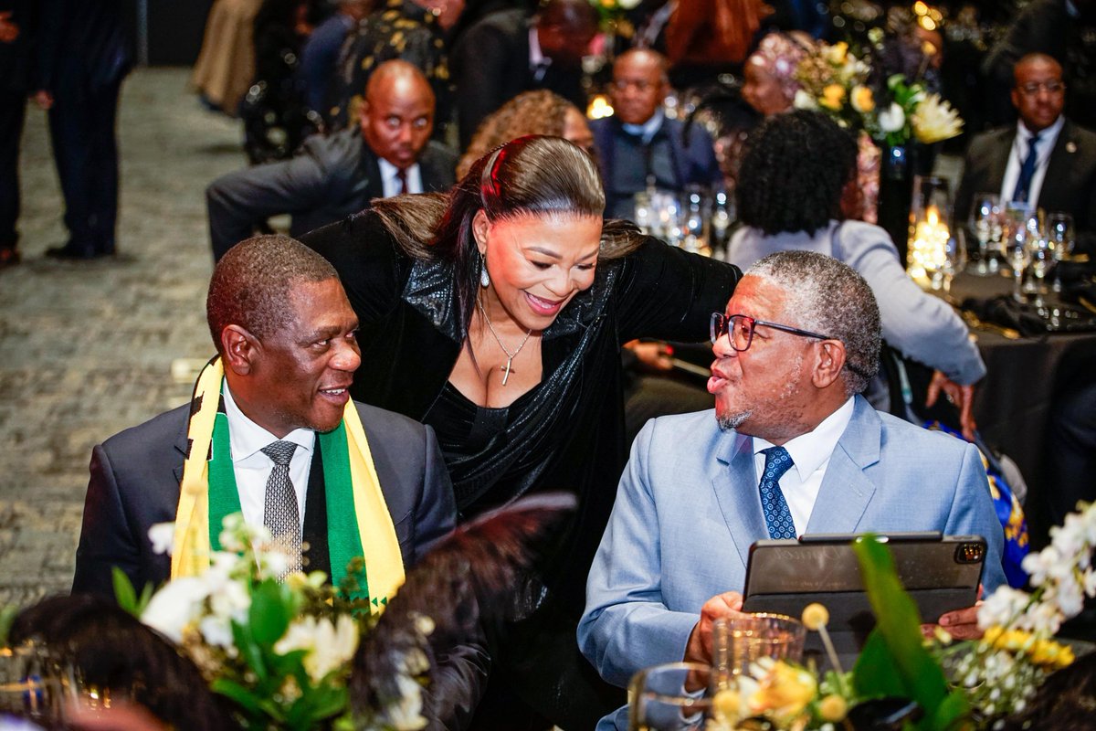 ANCYLhq's tweet image. The ANCYL President, Cde Collen Malatji is currently attending the Wisdom of the Ages Gala Dinner at the Liberation Movements Summit which is currently underway till the 28 July 2025 in Gauteng.
#ANCYLatWork