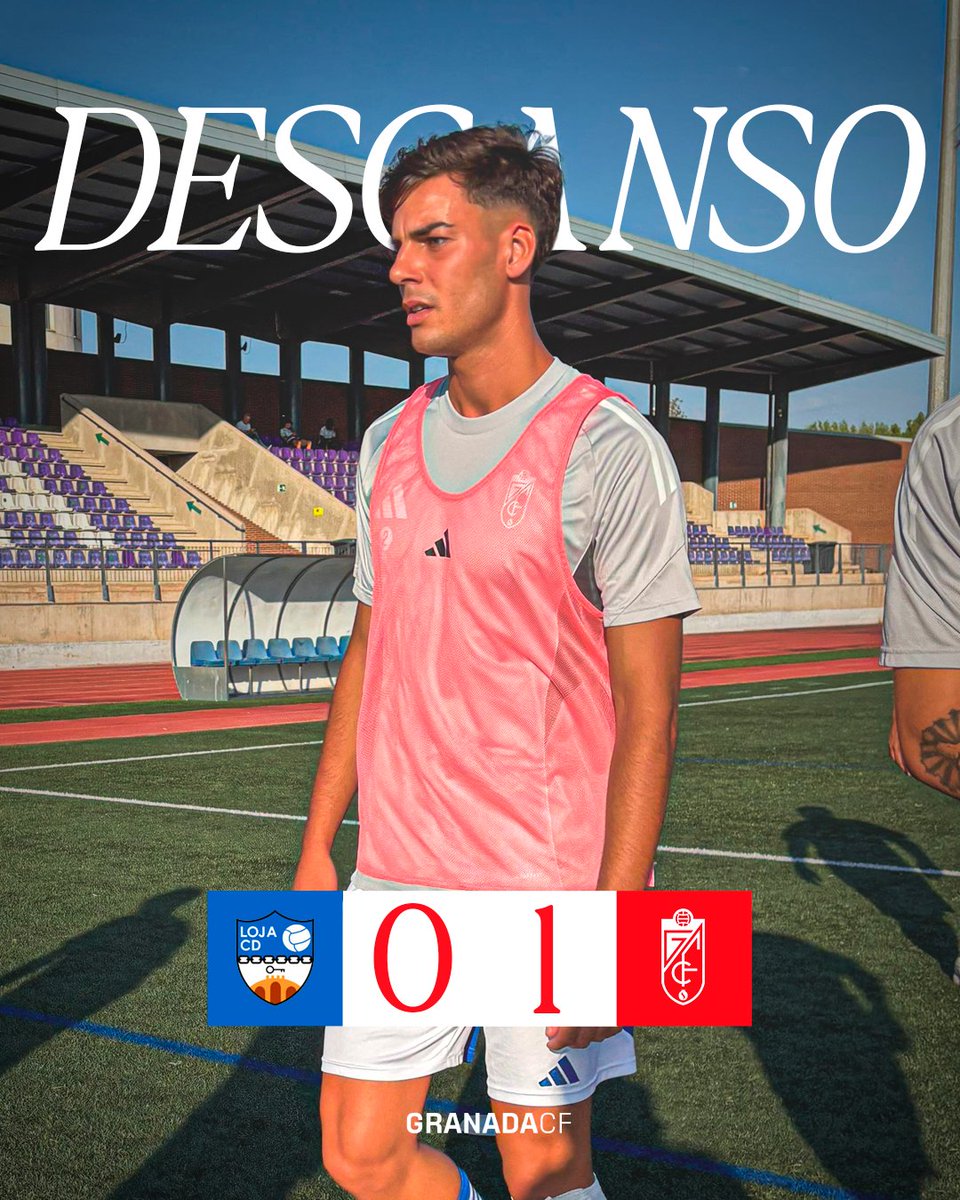 ⌚️ 45+’ || Descanso.

LOJ 0⃣ - 1⃣ 𝐑𝐄𝐂

#LojaRecreGranada