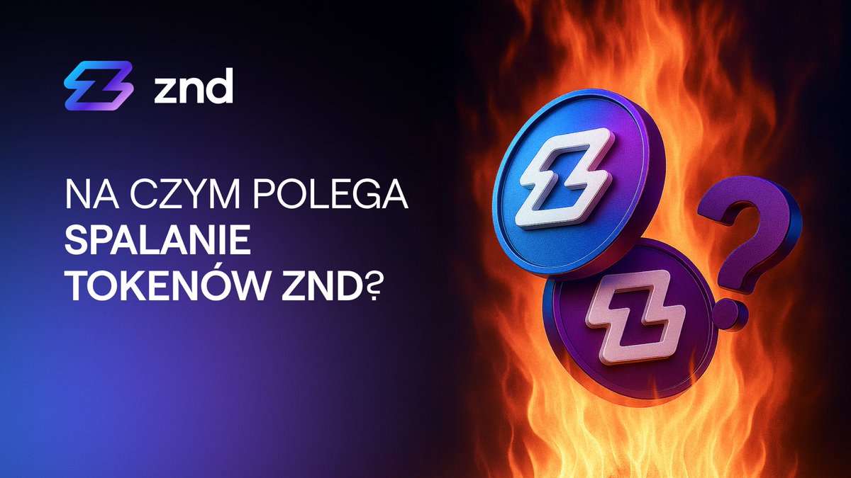 zondacryptopl's tweet photo. Na czym polega spalanie tokenów $ZND? 🔥

Wyobraź sobie specjalny „sejf”, do którego trafiają tokeny, ale nigdy z niego nie „wychodzą”. Tokeny wysłane na ten adres nie mogą być już ani użyte ani sprzedane, co skutecznie zmniejsza ich całkowitą podaż. W ekosystemie ZND tokeny zgromadzone w Special Pool mają dwa zastosowania:

🔹 Część trafia bezpośrednio do członków programu lojalnościowego w ramach comiesięcznych dropów.
🔹 Reszta jest spalana przez wysłanie ich na adres, do którego nikt nie ma dostępu, co oznacza trwałe usunięcie ich z obiegu.

Dzięki temu procesowi zmniejszamy całkowitą podaż ZND, wspierając jego deflacyjny charakter i długoterminową wartość.

A co najlepsze? Special Pool drop ma miejsce każdego miesiąca, to idealny moment, żeby osiągnąć poziom Gold i skorzystać z tych nagród! Szczególnie teraz gdy trwa nasza kampania Tygodni Lojalności gdzie zdobywasz 3x więcej punktów Loyalty za handel na platformie ZND i zondacrypto.