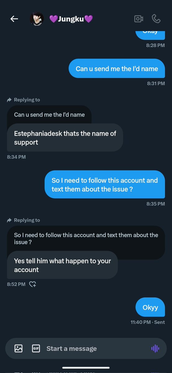jungvkkk's tweet image. Everyone โผ๏ธ
REPORT THIS ACCOUNT!!
This person is texting armies and is pretending to be an army too and then asking to do this and that. It's a scam. Many moots of mine get the same text from this person only. Plz help in reporting this account.