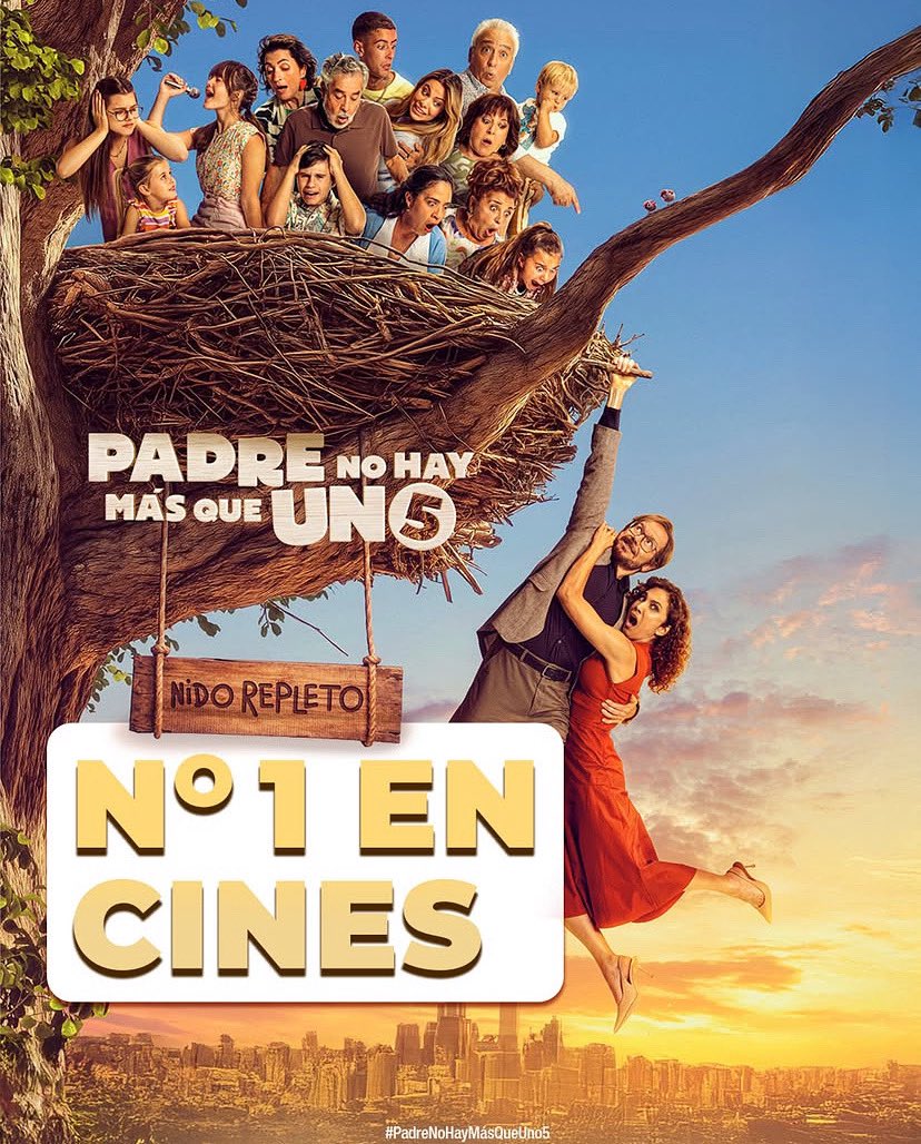 Bowfinger Int.Pictures (@bowfingerfilms) on Twitter photo 🎉¡Hoy es el día de Santiago!
¿Y qué mejor plan que celebrarlo con <a href="/SSantiagosegura/">Santiago Segura</a> en el cine?
🍿"Padre No Hay Más Que Uno 5" sigue en cartelera, es el gran éxito del verano☀️
Risas, líos familiares...¡y mucho corazón❤️!
¡Corre al cine y celébralo a lo grande! 🎉¡Hoy es el día de Santiago!
¿Y qué mejor plan que celebrarlo con <a href="/SSantiagosegura/">Santiago Segura</a> en el cine?
🍿"Padre No Hay Más Que Uno 5" sigue en cartelera, es el gran éxito del verano☀️
Risas, líos familiares...¡y mucho corazón❤️!
¡Corre al cine y celébralo a lo grande!
