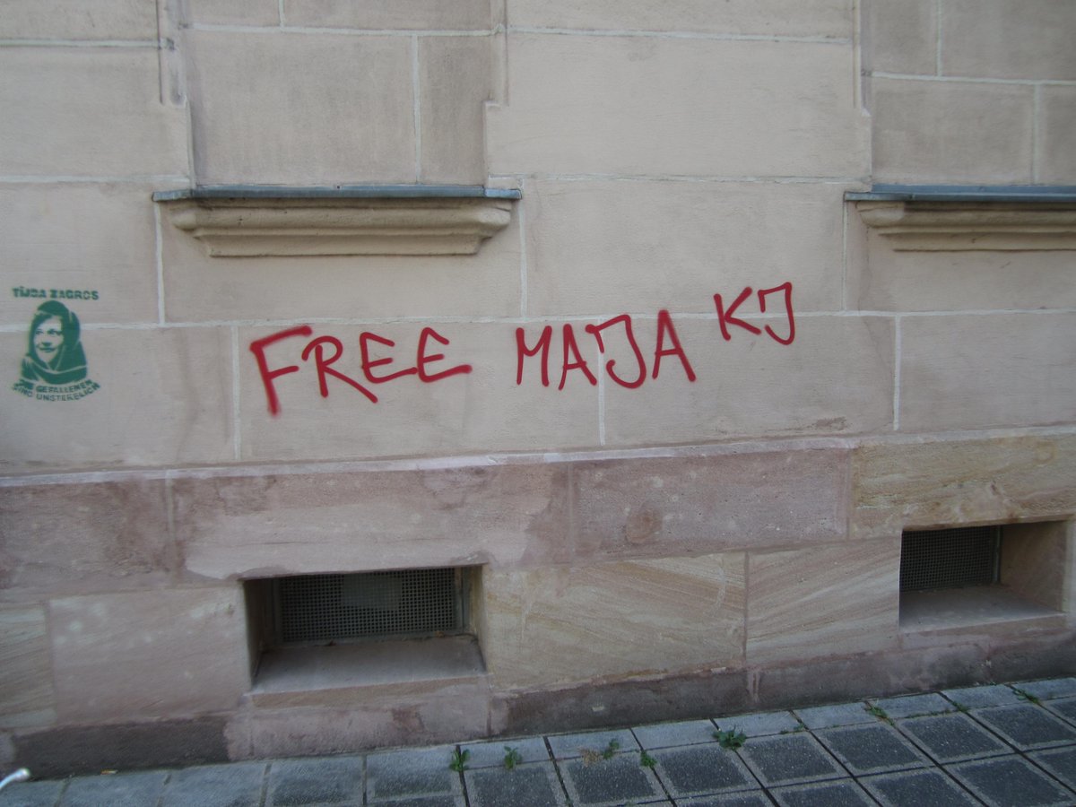 Freiheit für Maja und alle politischen Gefangenen! Freiheit für alle Antifas! #freemaja #rettetmaja #freeallantifas #Budapestkomplex