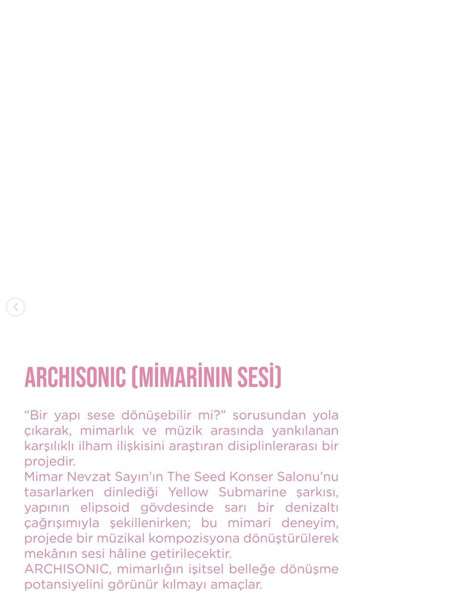 misucmaker's tweet image. FSSF&apos;nin her yıl 3 genç sanatçıya verdiği sanat bursunu bu sene ARCHISONIC adlı projemle kazandım. Bu projeyle birlikte ilk defa mimari bir yapının müziğini yapacağım. Heyecanlıyım!

#archisonic #musicandarchitecture #misucmaker