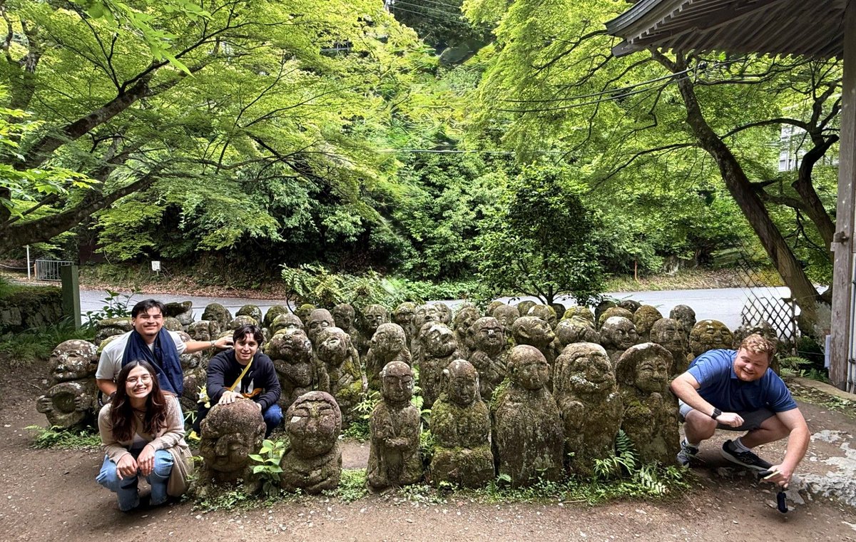 UTSACOLFA's tweet photo. Our study abroad program in Japan had a blast exploring the culture of Japan this summer. โฉ๏ธ ๐พ
#UTSA #UTSACOLFA #UTSASTUDYABROAD https://t.co/mYT1Gs12md