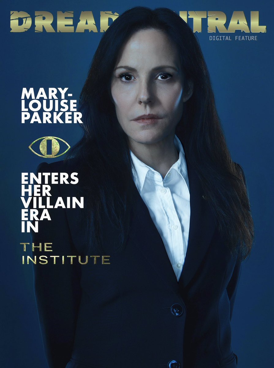 DreadCentral's tweet image. We check into @mgmplus’s chilling new Stephen King adaptation #TheInstitute for our latest Dread Central Digital Feature, this time with the legendary Mary-Louise Parker. Read the interview here: tinyurl.com/2y9sd5zd