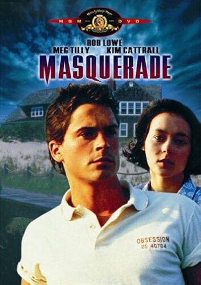 Debbie8t5's tweet image. Tonight's movie Masquerade. To be honest I expected better from 1980s era Rob Lowe and Kim Cattrall. It was like a lifetime movie. Ok, some drama and enough grip on the plot to make it watchable. But not memorable