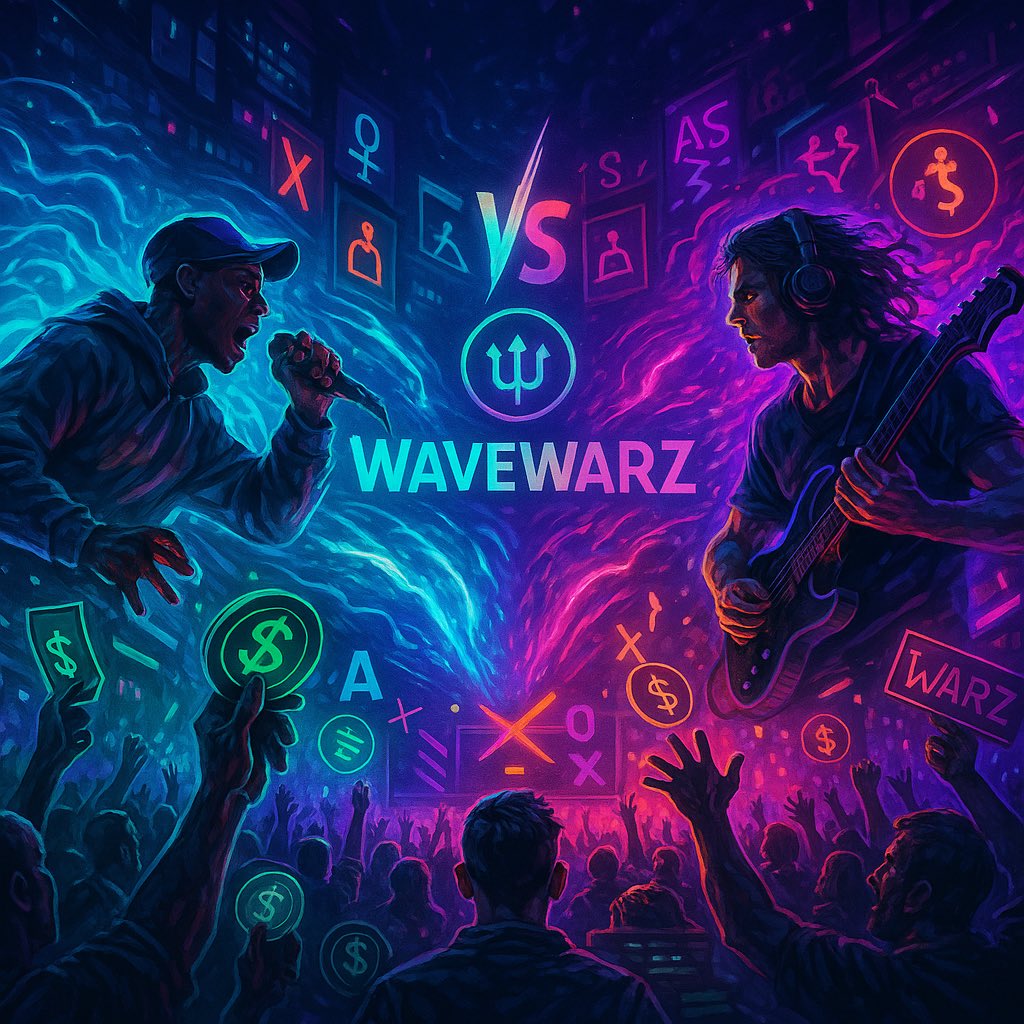 WaveWarZ FORCES folks to make music GREAT again.

No algorithmic slop.

You NEED to bring that HEAT to win.

The bigger we get the more GREAT music will be created. 

This is why we BUILD

🌊🔱🌊