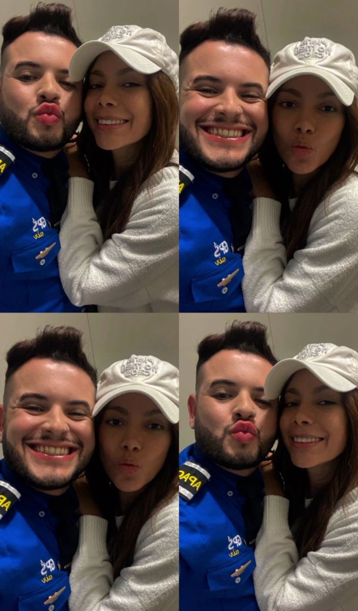 AnittaCrave's tweet image. Anitta com fã no aeroporto do Rio de Janeiro no dia de hoje.