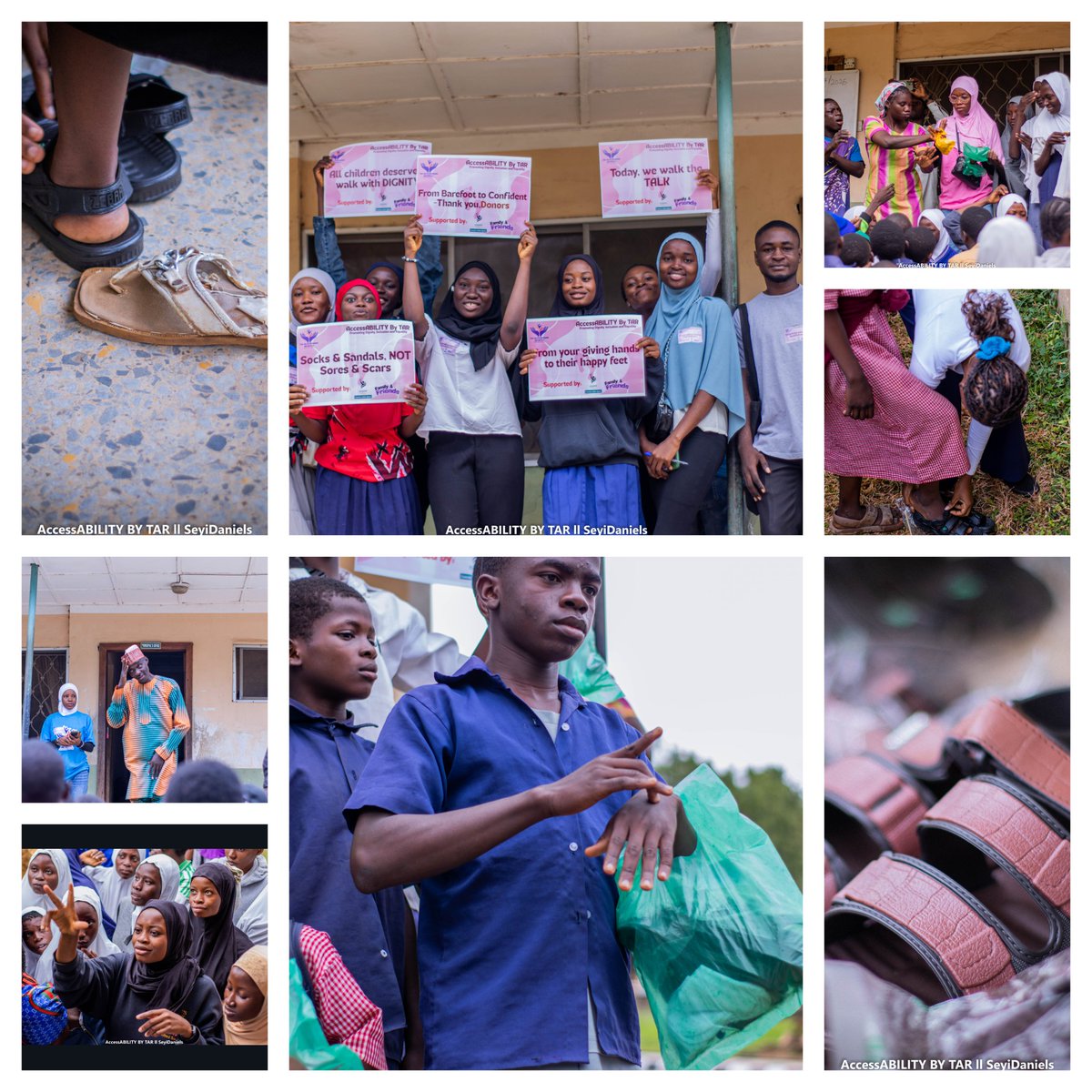 profUNILORIN's tweet image. We walk the talk and because of you, they walk too.
We've completed our second phase of distribution reaching nearly 200 special needs students.
But the need is still great.
School may have closed, but our mission hasnโt.
Help us reach more. ๐
#AccessABILITYbyTAR