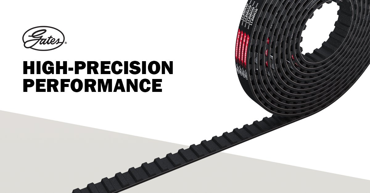 Our PowerGrip product line offers power-dense synchronous belts with significantly less backlash and higher precision than roller chain. 

Learn more about PowerGrip impressive features and performance: bit.ly/4hg3oBV