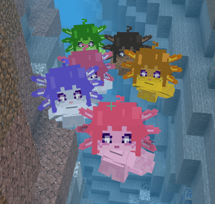 XaterixH's tweet photo. Axolotl Party https://t.co/gOozYU5zdX