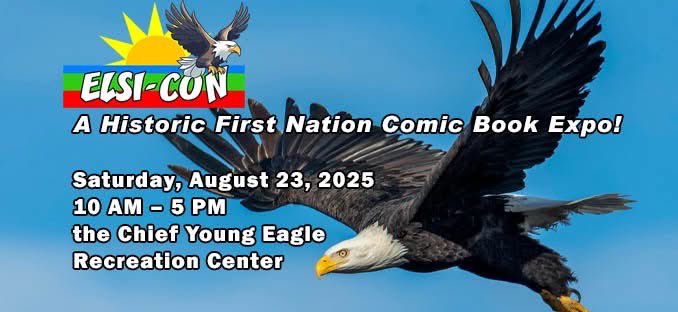 TheComicHunter's tweet image. The Comic Hunter is delighted to be part of this upcoming First Nations comic convention!