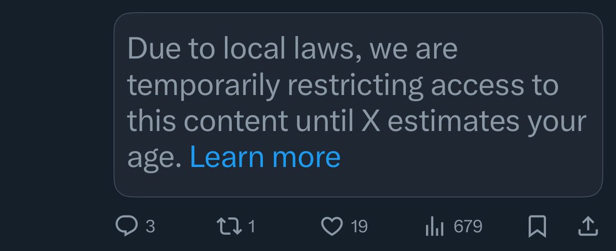 a5ht4r's tweet image. Thank you to our moronic government, hopefully they can figure out I’m old enough 😂