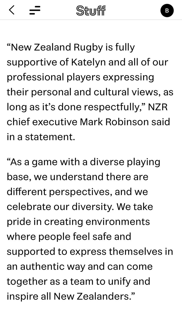 bobmccoskrienz's tweet image. Okaaay - so players can express their โpersonal and cultural viewsโ and they โunderstand there are different perspectivesโ and they โcelebrate our diversityโ.
Fair enough.
Just wondering - does that include Bible verses? Even the ones you donโt like?
Asking for a friend.
Okโฆ