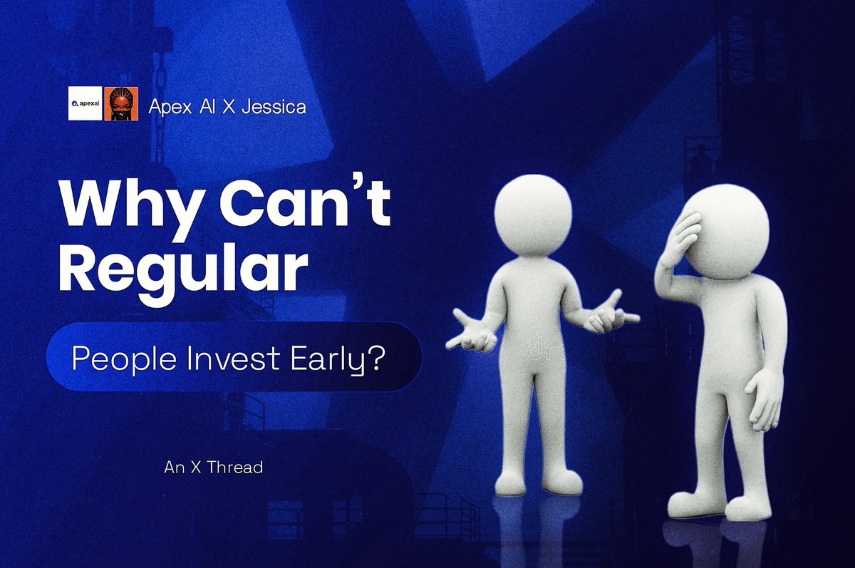 TheWeb3Jessica_'s tweet image. We’re watching a financial shift play out in real time and most people don’t even see it yet.
Traditionally, investing early in startups meant three things:
1. Knowing the right people
2. Having a fat wallet
3. And access to closed-door deals