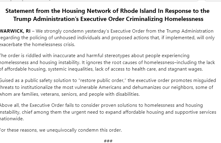 Criminalizing homelessness?
