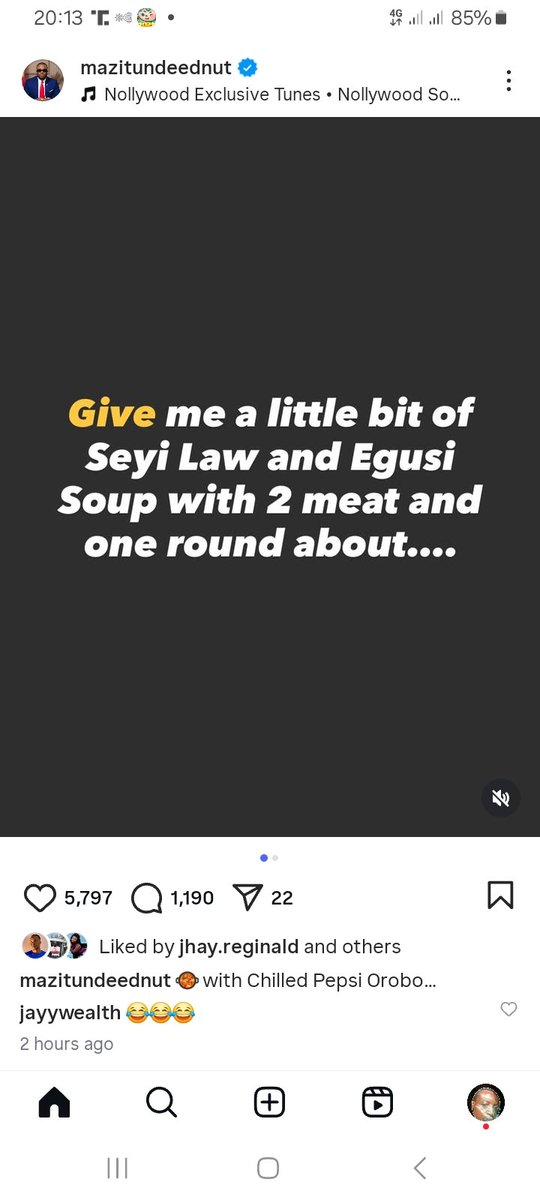 KayodeAgunloye4's tweet image. More posts from Tunde Ednut, mocking Seyi Law.
He is doing that while his Ibo friends are hailing him.
Seyi Law should just ignore. Leave him to God.
Tunde is a lost sheep. I just hope it won't be too late for him to be found and retrace his steps.
He has sold himself to Ibos.